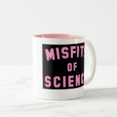 Misfits of Science Zweifarbige Tasse (VorderseiteRechts)