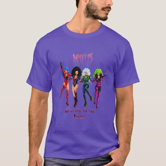 Misfits Welcome to the Jungle T-Shirt (Vorderseite)