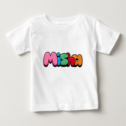 Misha Baby T-shirt (Vorderseite)