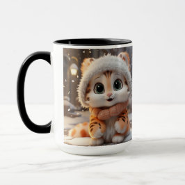 Misha - Ein flauschiger Leopard Tasse