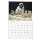 Misha für Mops-Lust-Wäsche-Kalender Kalender (Mär 2027)