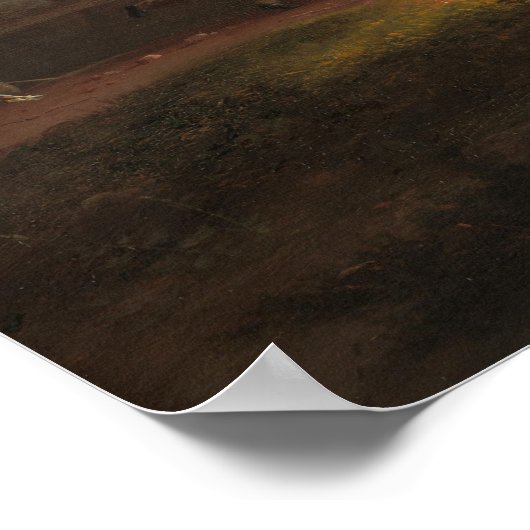 Mishap im Ford - Alvan Fisher Fine Art Poster (Ecke)