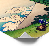 Mishima Pass in der Provinz Kai durch Katsushika H Poster (Ecke)