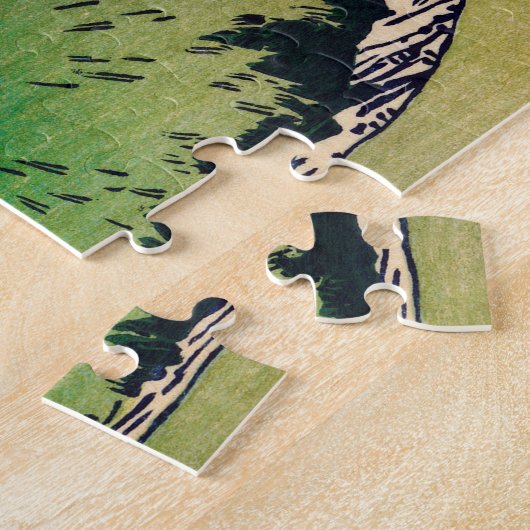 Mishima Pass in der Provinz Kai durch Katsushika H Puzzle (Seite)