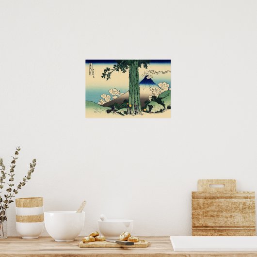 Mishima-Pass in der Provinz Kai Poster (Küche)