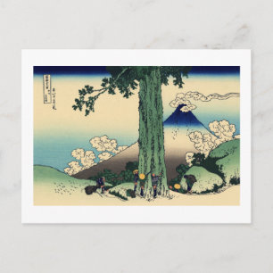 Mishima-Pass in der Provinz Kai Postkarte