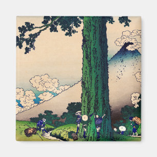 Mishima-Pass in der Provinz Kai von Katsushika Hok Magnet