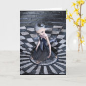 Mishka notecard karte (Gelbe Blume)