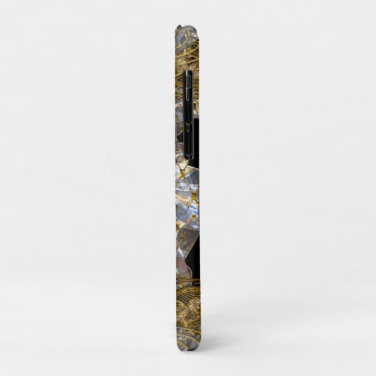 Mishya Baroque Tough Monogram Case-Mate iPhone Hülle (Hinten/Links)