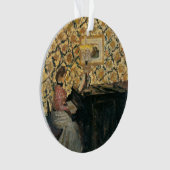 Misia am Klavier Ornament (Vorderseite)