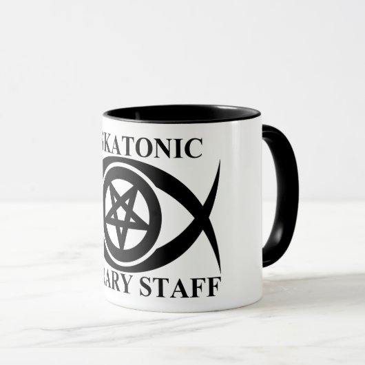 MISKATONIC BIBLIOTHEKSPERSONAL TASSE (VorderseiteRechts)