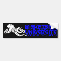 Miskatonic HochschulAutoaufkleber (Schwarzes)