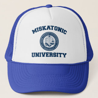 Miskatonic Hochschulhut Truckerkappe