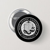 Miskatonic Hochschulknopf Button (Vorne & Hinten)