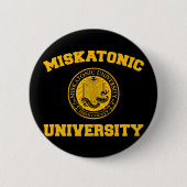 Miskatonic Hochschulknopf Button (Vorderseite)