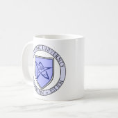 Miskatonic HochschulSiegel-Tasse Kaffeetasse (Vorderseite Links)