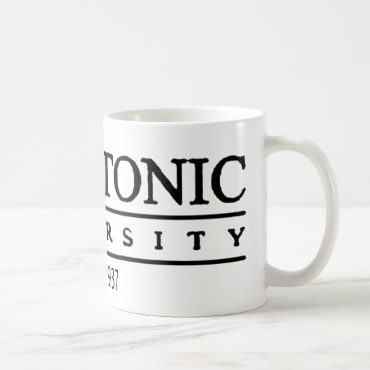 Miskatonic Klasse von 1937 Kaffeetasse (Rechts)