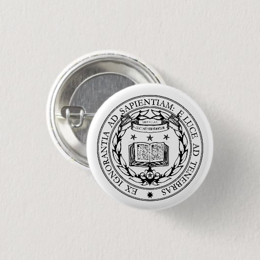 Miskatonic Siegel Button (Vorne & Hinten)