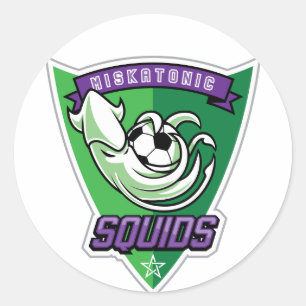 Miskatonic Tintenfisch-Aufkleber Runder Aufkleber