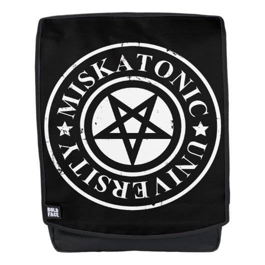 Miskatonic U Rucksack (Vorderseite)