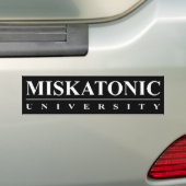 Miskatonic Universität Autoaufkleber (Auf Auto)
