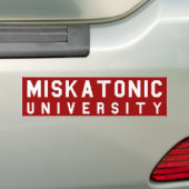 Miskatonic Universität Autoaufkleber (Auf Auto)