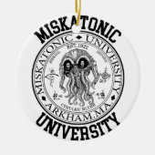 Miskatonic Universität CTHULHU HP LOVECRAFT Keramik Ornament (Vorne)
