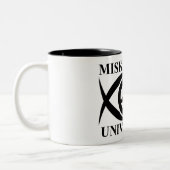 MISKATONIC UNIVERSITÄT ZWEIFARBIGE TASSE (Links)