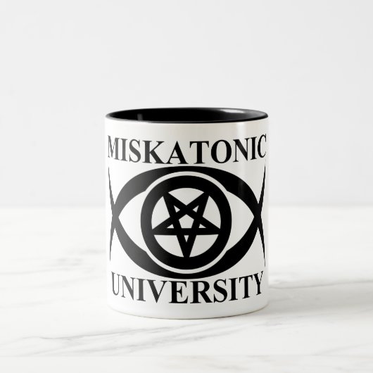 MISKATONIC UNIVERSITÄT ZWEIFARBIGE TASSE (Mittel)