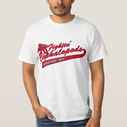 Miskatonic UniversitätsFightin Kopffüßer T-Shirt (Vorderseite)