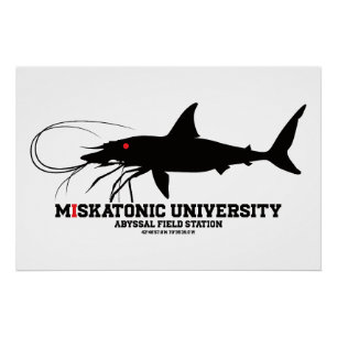 Miskatonic University — Abyssal Field Station Poster