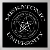 Miskatonic University Canvas Print Poster (Vorne)