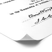 Miskatonic University Diploma — Geben Sie Ihren Na Poster (Ecke)