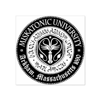 Miskatonic University Great Siegel - Kraken Briefm Gummistempel