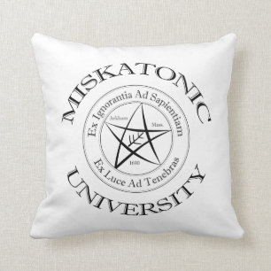 Miskatonic University Pillow Kissen