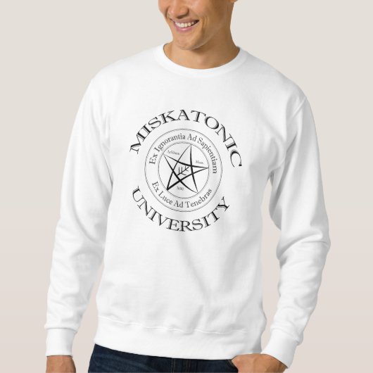 Miskatonic University Sweatshirt (Vorderseite)