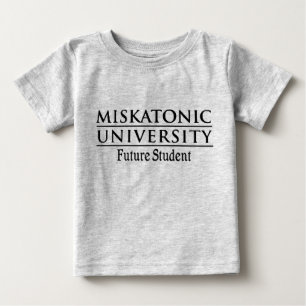 Miskatonic Zukunft-Student Baby T-shirt