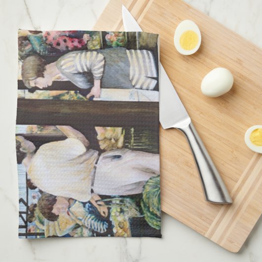 Miskolc's Bauer’ Market, Ungarn Geschirrtuch (Viertel Falte)