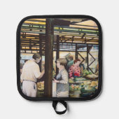 Miskolc's Bauern Market, Hunger Topflappen (Vorderseite)