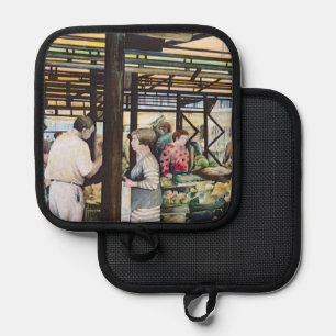 Miskolc's Bauern Market, Hunger Topflappen