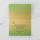 Mismaloya Birthday Vater auf dem Fluss 0350 Karte (Innenseite)