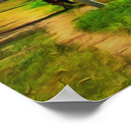 Mismaloya Boats on The River 0350 Art Print Poster (Ecke)