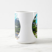 Mismaloya-Boote am Fluss 0350 Kaffeetasse (Mittel)