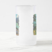 Mismaloya-Boote am Fluss 0350 Mattglas Bierglas (Mittel)