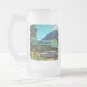 Mismaloya-Boote am Fluss 0350 Mattglas Bierglas (Links)