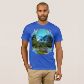 Mismaloya-Boote am Fluss 0350 T-Shirt (Vorne ganz)