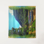 Mismaloya-Boote am Fluss 0350 Wandteppich (Vorderseite)