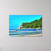 Mismaloya Fischerboote 0346 Leinwanddruck (Vorderseite)