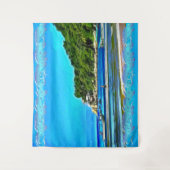 Mismaloya Fischerboote 0346 Wandteppich (Vorderseite)