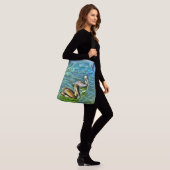 Mismaloya Pelicans 0329 Cross Body Bag Tragetaschen Mit Langen Trägern (Am Model)